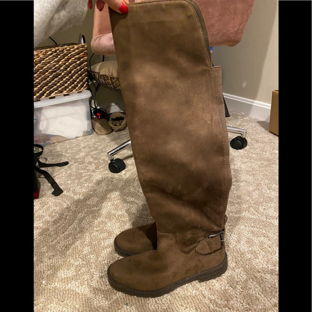 Knee high boots